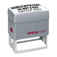 IDEAL 300 SELF-INKING STAMP W/GREY  CASE